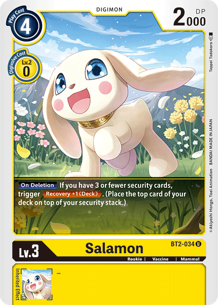 Salamon [BT2-034] [Release Special Booster Ver.1.5] | Total Play