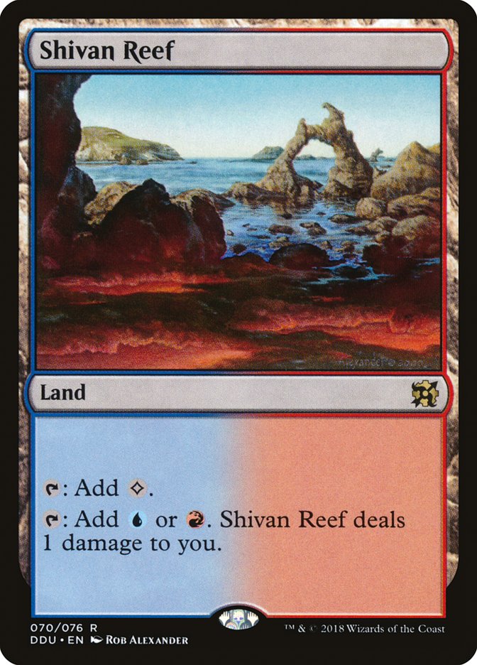 Shivan Reef [Duel Decks: Elves vs. Inventors] | Total Play