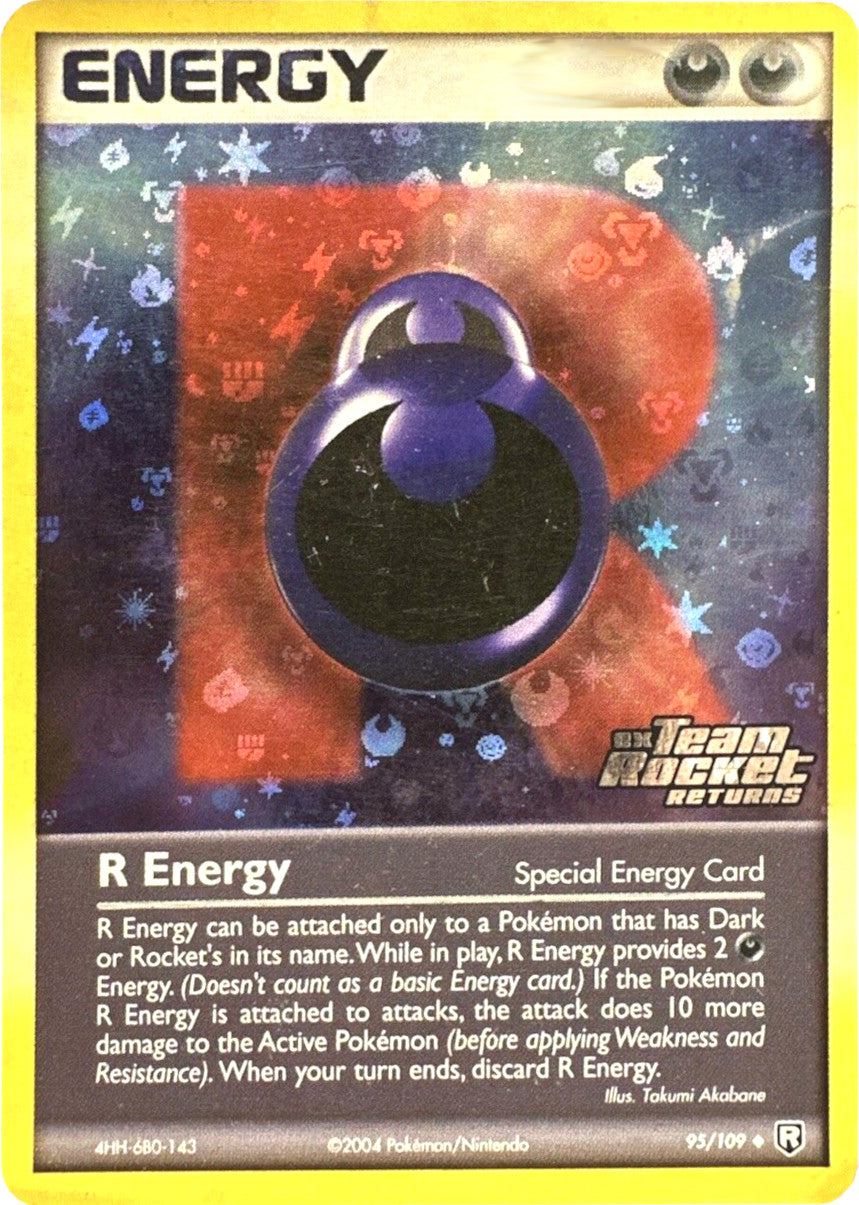 R Energy (95/109) (Stamped) [EX: Team Rocket Returns] | Total Play