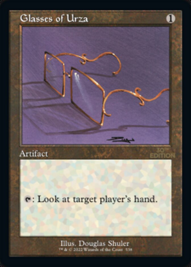 Glasses of Urza (Retro) [30th Anniversary Edition] | Total Play