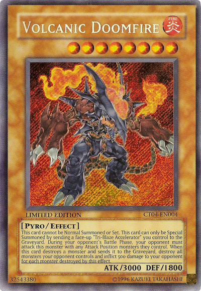 Volcanic Doomfire [CT04-EN004] Secret Rare | Total Play