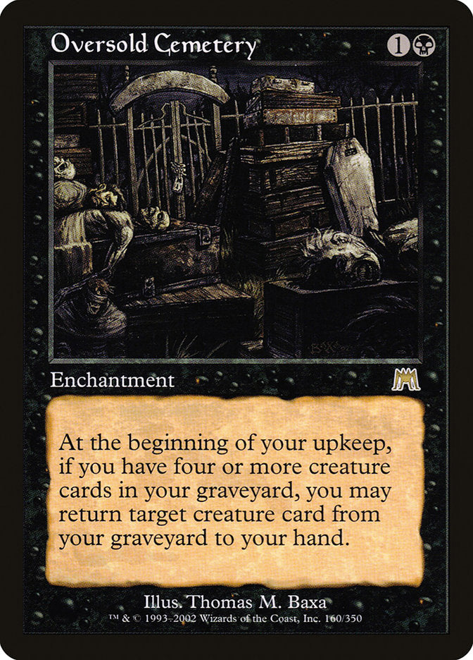 Oversold Cemetery [Onslaught] | Total Play
