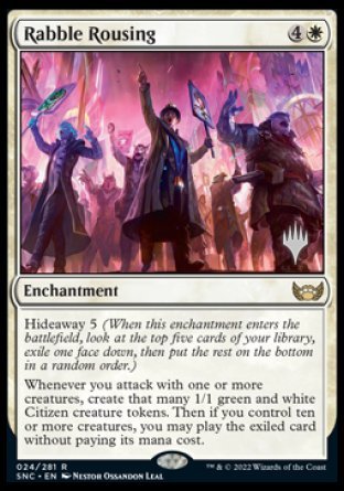 Rabble Rousing (Promo Pack) [Streets of New Capenna Promos] | Total Play