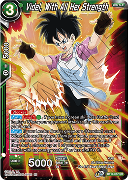 Videl, With All Her Strength (BT14-067) [Cross Spirits] | Total Play