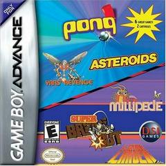 Pong / Asteroids / Yar's Revenge / Millipede / Super Breakout / Lunar Lander - GameBoy Advance | Total Play