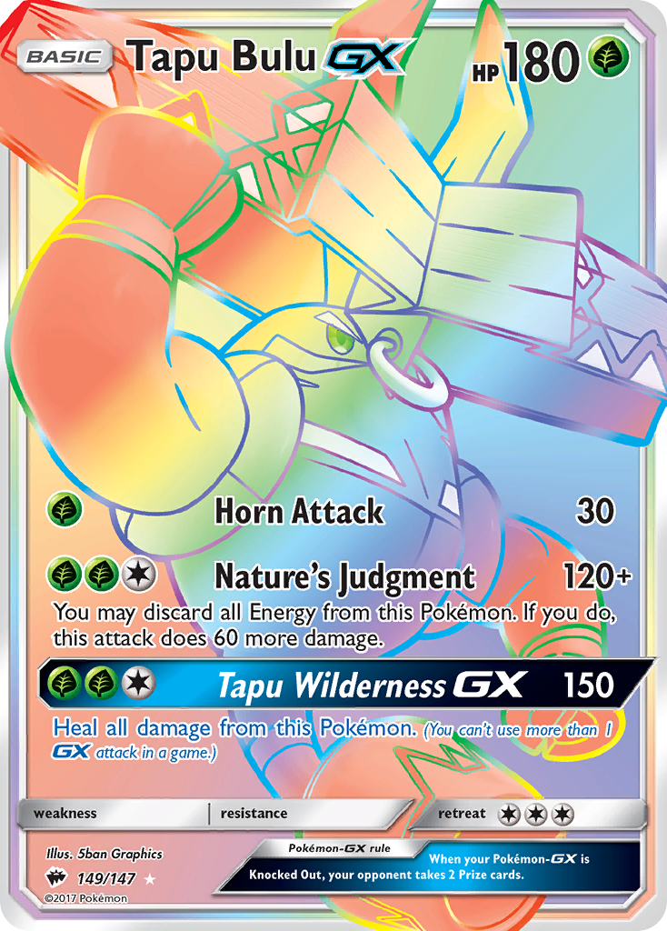 Tapu Bulu GX (149/147) [Sun & Moon: Burning Shadows] | Total Play