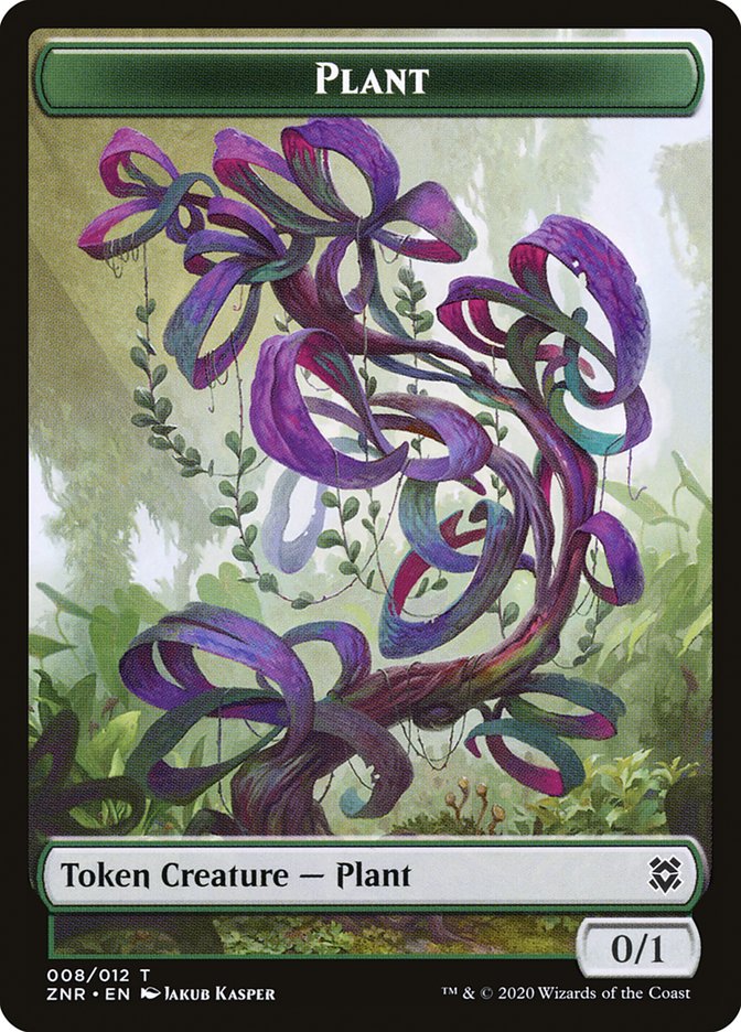 Plant Token [Zendikar Rising Tokens] | Total Play