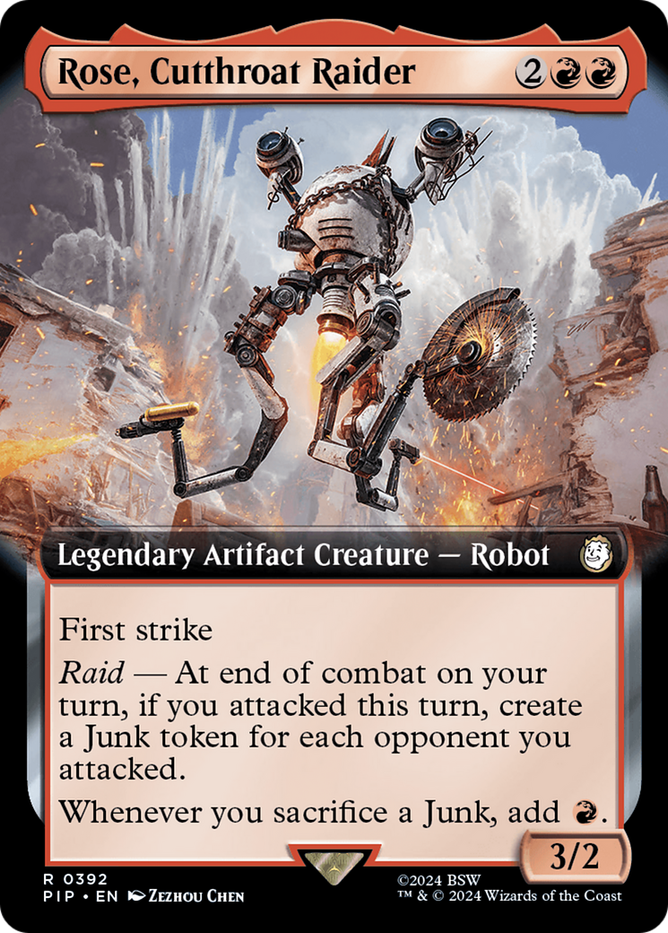 Rose, Cutthroat Raider (Extended Art) [Fallout] | Total Play