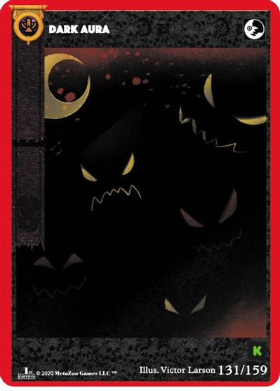 Dark Aura [Cryptid Nation: Kickstarter Edition] | Total Play