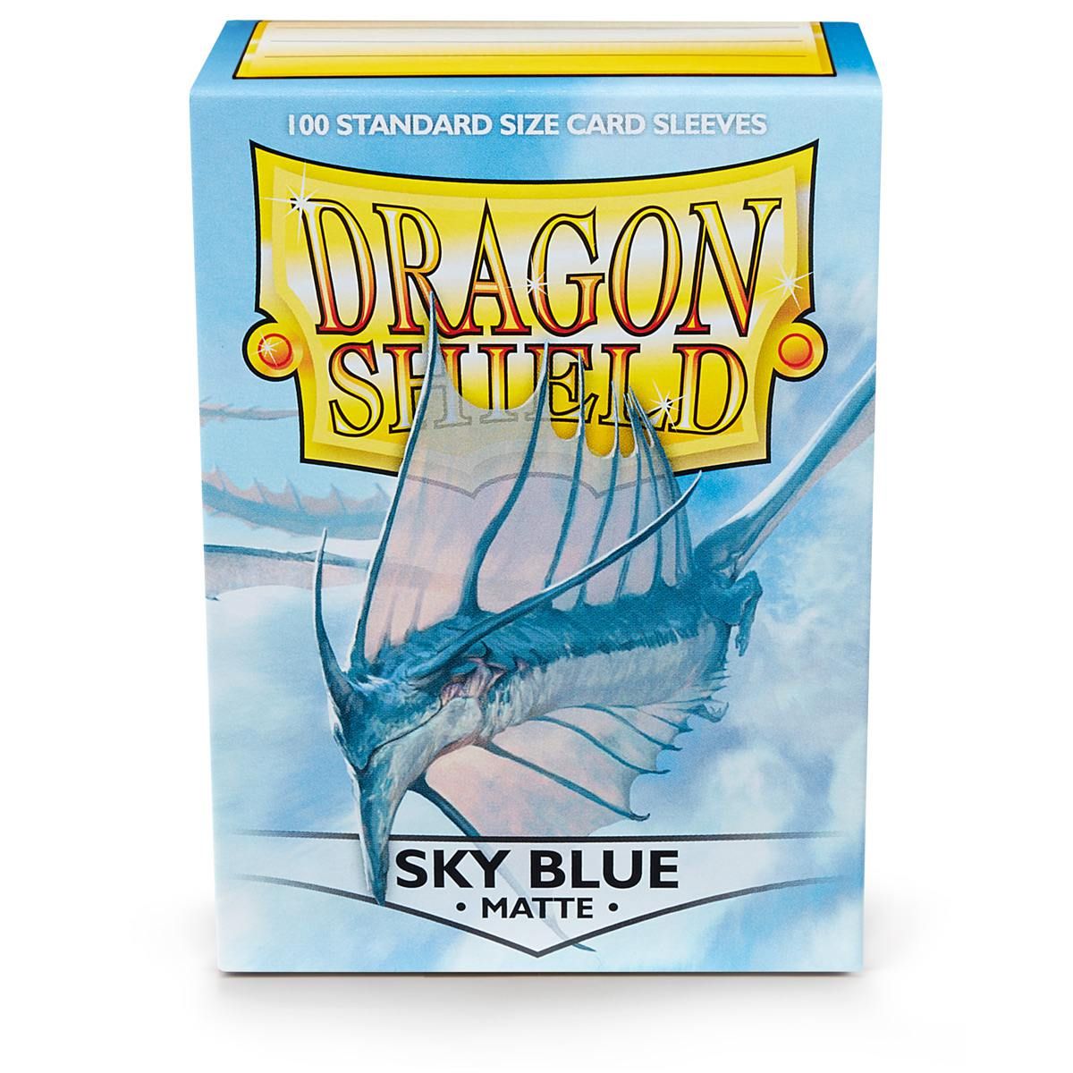 Dragon Shield: Standard 100ct Sleeves - Sky Blue (Matte) | Total Play