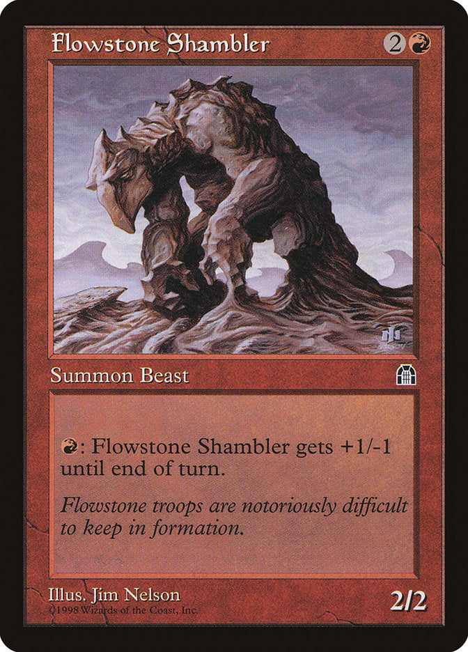 Flowstone Shambler [Stronghold] | Total Play