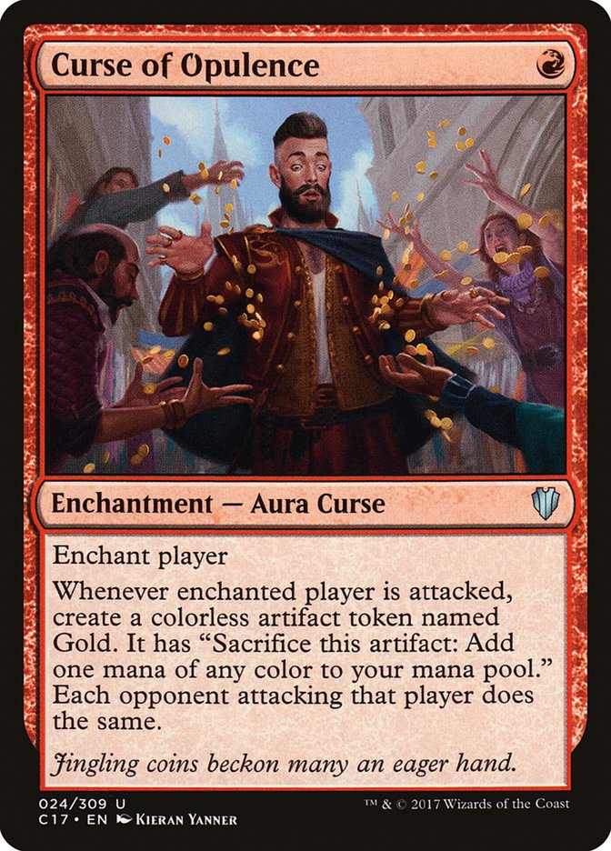 Curse of Opulence [Commander 2017] | Total Play