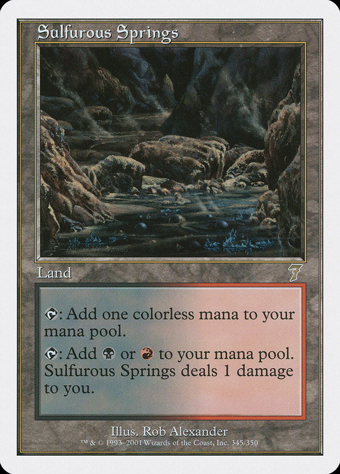 Sulfurous Springs [Seventh Edition] | Total Play