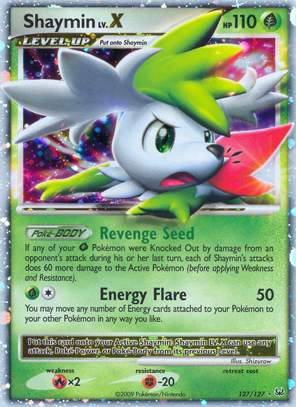 Shaymin LV.X (127/127) [Platinum: Base Set] | Total Play