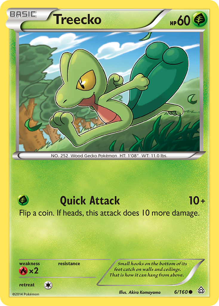 Treecko (6/160) [XY: Primal Clash] | Total Play