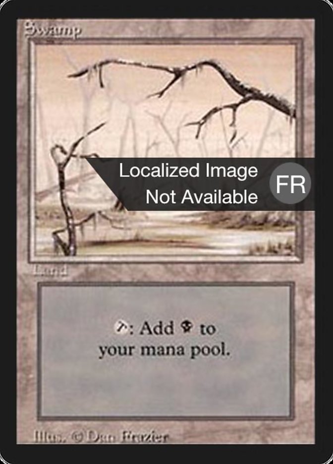 Swamp (B) [Foreign Black Border] | Total Play