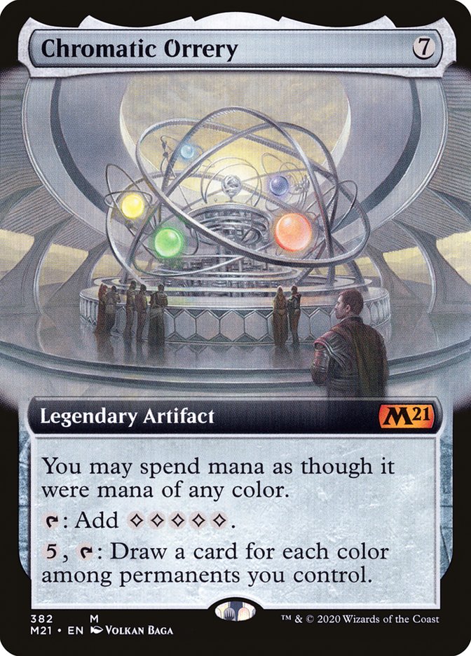 Chromatic Orrery (Extended Art) [Core Set 2021] | Total Play