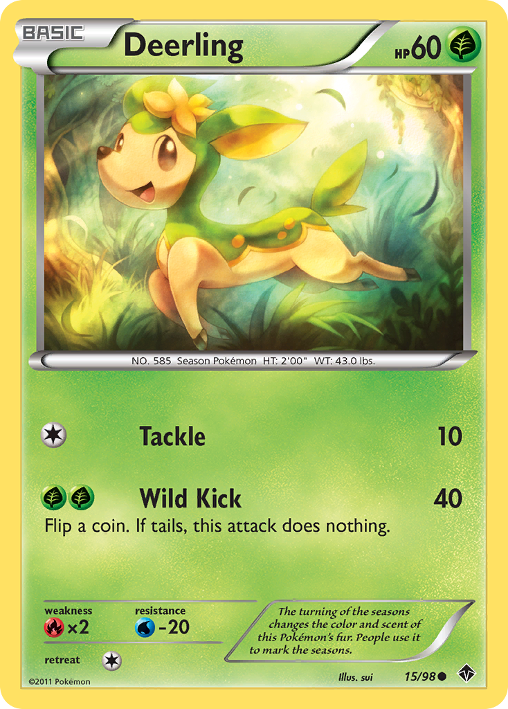 Deerling (15/98) [Black & White: Emerging Powers] | Total Play