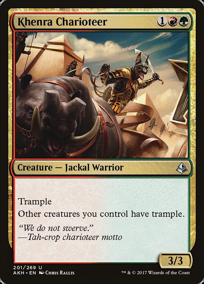 Khenra Charioteer [Amonkhet] | Total Play