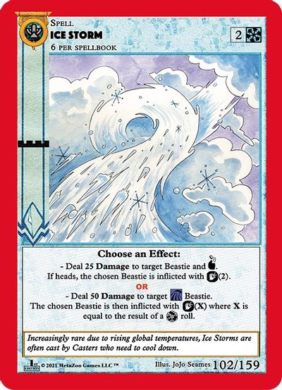 Ice Storm [Cryptid Nation: First Edition] | Total Play