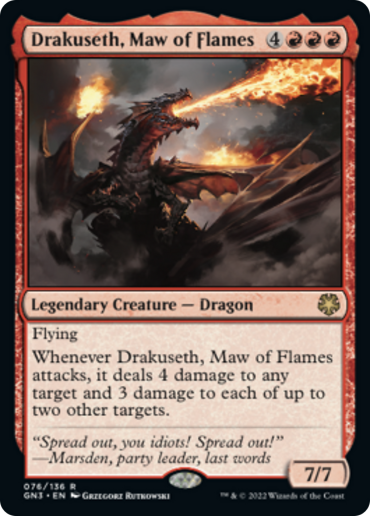 Drakuseth, Maw of Flames [Game Night: Free-for-All] | Total Play