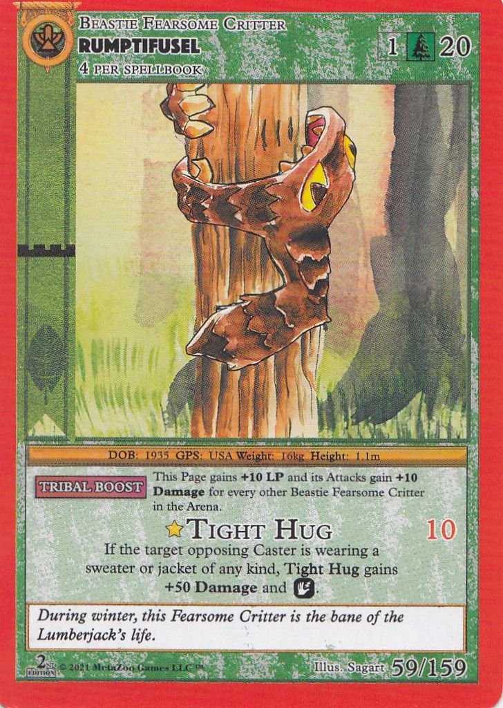 Rumptifusel [Cryptid Nation: Second Edition] | Total Play