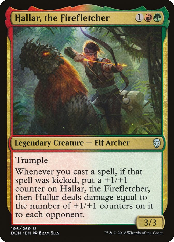 Hallar, the Firefletcher [Dominaria] | Total Play