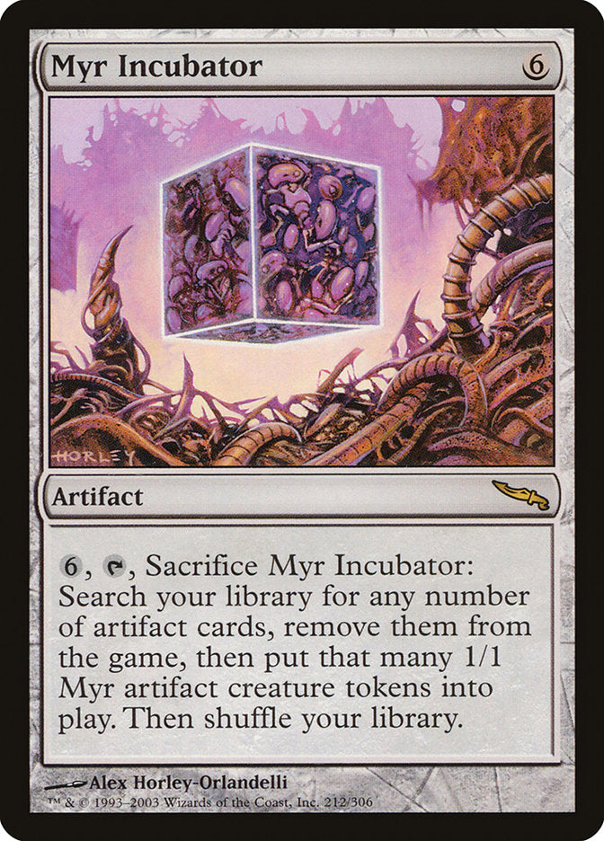 Myr Incubator [Mirrodin] | Total Play