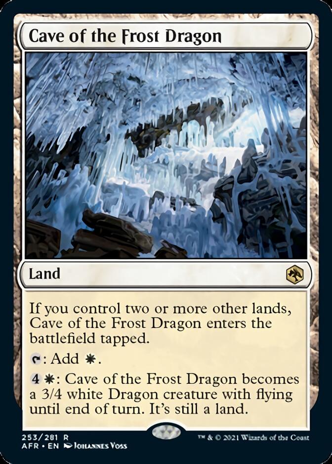 Cave of the Frost Dragon [Dungeons & Dragons: Adventures in the Forgotten Realms] | Total Play