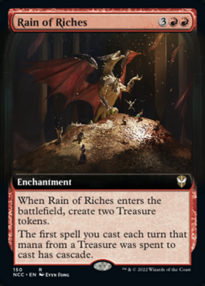 Rain of Riches (Extended Art) [Streets of New Capenna Commander] | Total Play