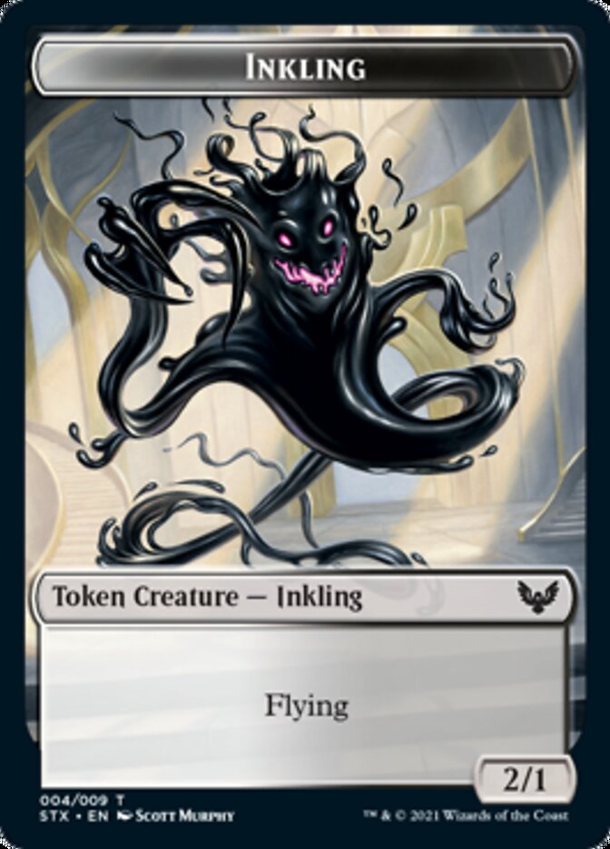 Inkling Token [Strixhaven: School of Mages Tokens] | Total Play