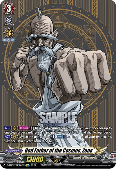 God Father of the Cosmos, Zeus (D-TB02/SP10EN) [Record of Ragnarok] | Total Play