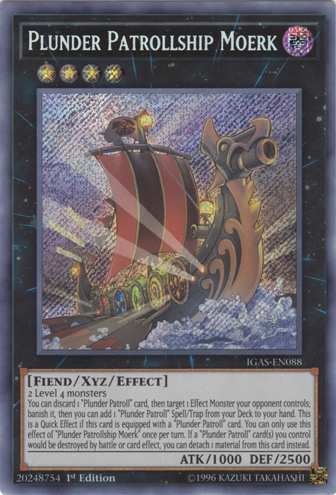 Plunder Patrollship Moerk [IGAS-EN088] Secret Rare | Total Play