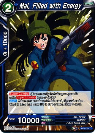 Mai, Filled with Energy (BT7-034) [Assault of the Saiyans] | Total Play
