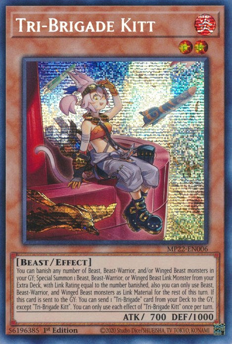 Tri-Brigade Kitt [MP22-EN006] Prismatic Secret Rare | Total Play