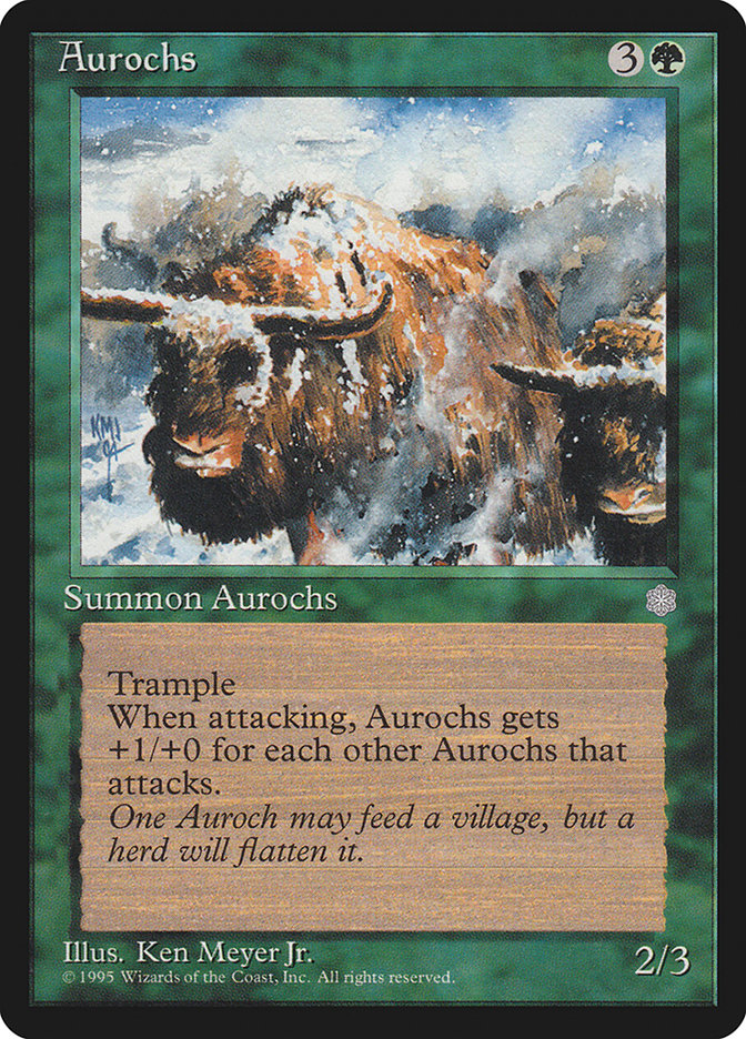 Aurochs [Ice Age] | Total Play