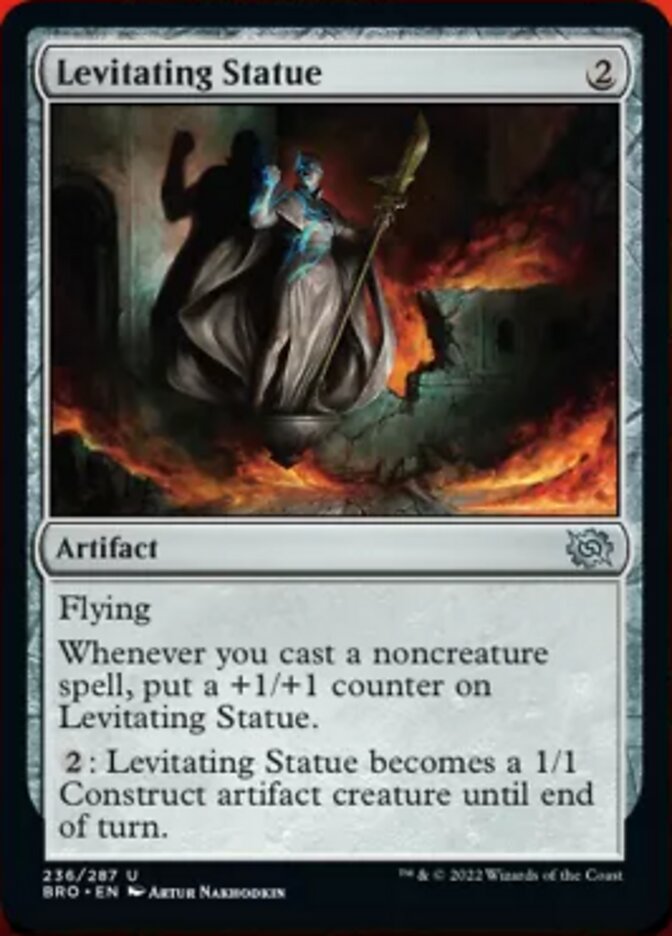 Levitating Statue [The Brothers' War] | Total Play