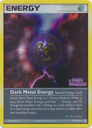 Dark Metal Energy (97/110) (Stamped) [EX: Holon Phantoms] | Total Play