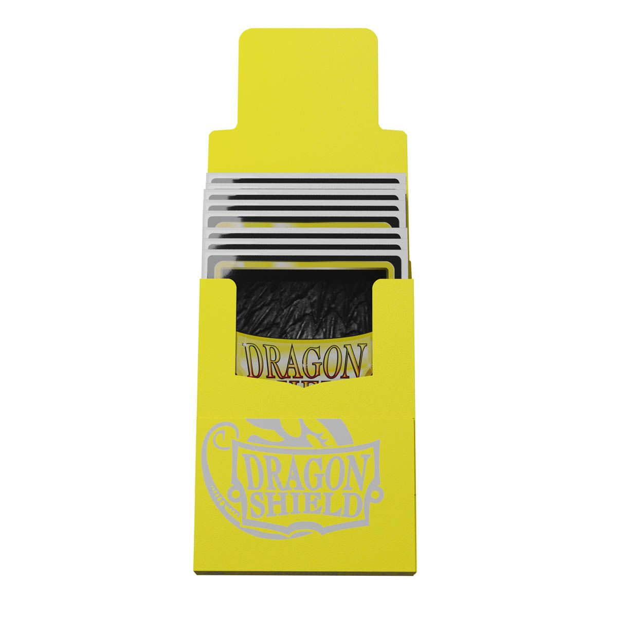 Dragon Shield: Cube Shell Display - Yellow | Total Play