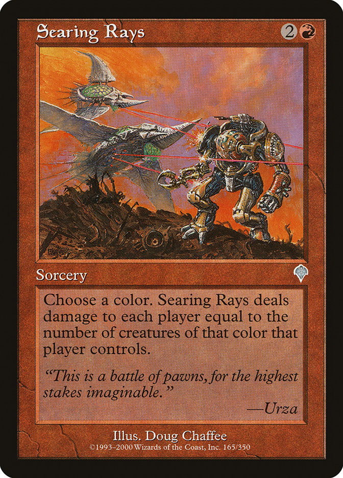 Searing Rays [Invasion] | Total Play