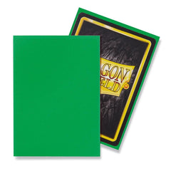 Dragon Shield: Standard 100ct Sleeves - Apple Green (Matte) | Total Play