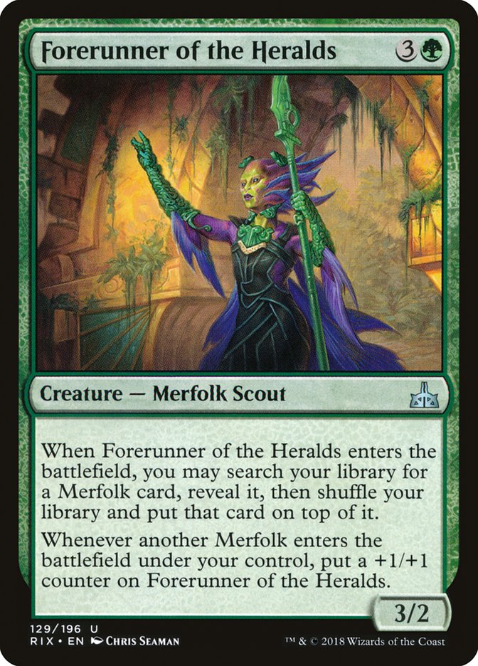 Forerunner of the Heralds [Rivals of Ixalan] | Total Play