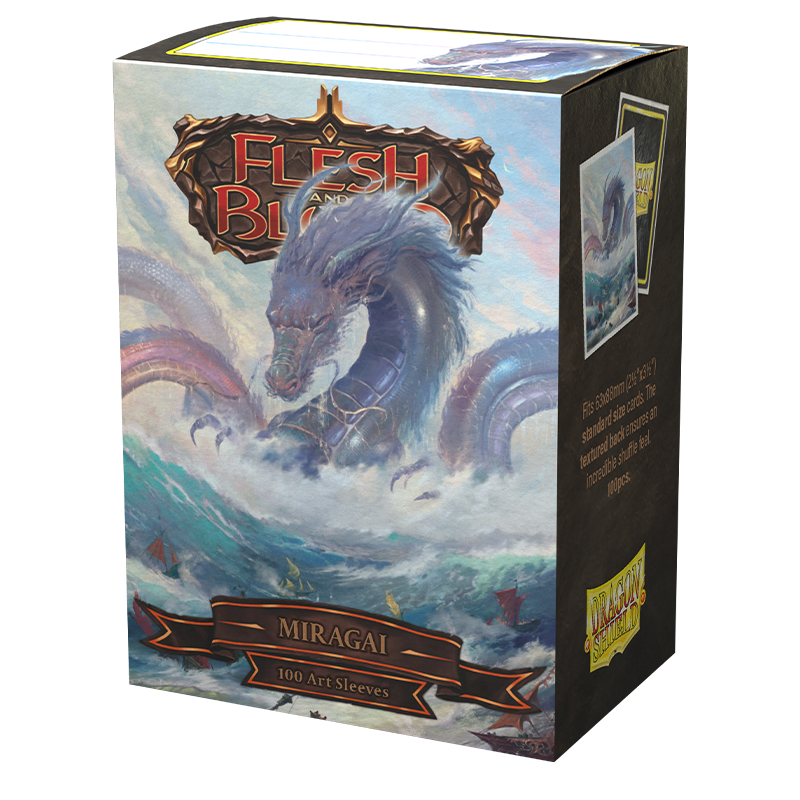 Dragon Shield: Standard 100ct Art Sleeves - Flesh and Blood (Miragai) | Total Play