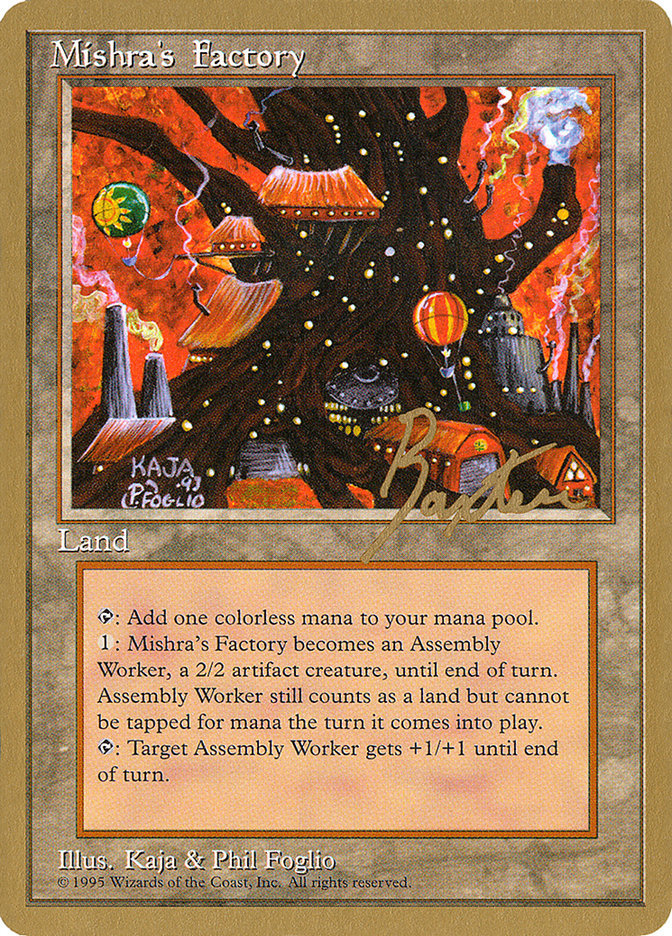 Mishra's Factory (George Baxter) [Pro Tour Collector Set] | Total Play