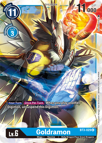Goldramon [BT3-029] [Release Special Booster Ver.1.5] | Total Play