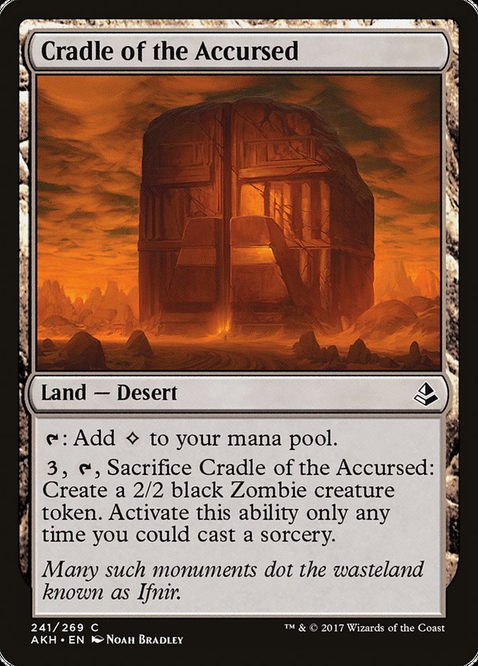 Cradle of the Accursed [Amonkhet] | Total Play