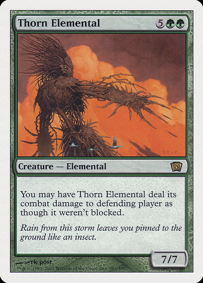Thorn Elemental [Eighth Edition] | Total Play