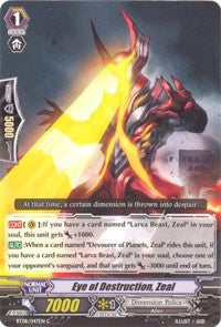Eye of Destruction, Zeal (BT08/047EN) [Blue Storm Armada] | Total Play