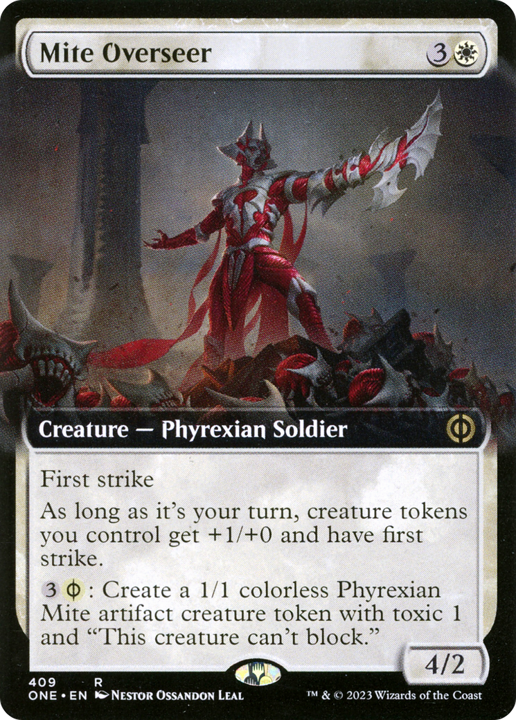 Mite Overseer (Extended Art) [Phyrexia: All Will Be One] | Total Play