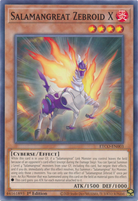 Salamangreat Zebroid X [ETCO-EN003] Common | Total Play
